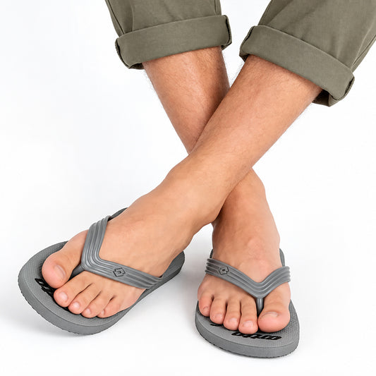 GREY FLIP FLOP FOR MEN 8221209