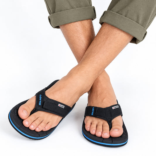 BLACK FLIP FLOP FOR MEN 8610624