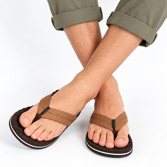 BROWN FLIP FLOP FOR MEN 8614411