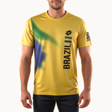 YELLOW T-SHIRTS SPORTS FOR MEN 8AV0891