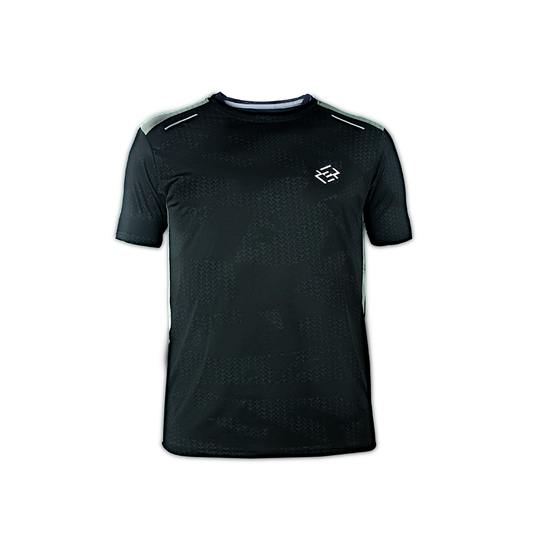 BLACK T-SHIRTS SPORTS FOR MEN 8AX0674