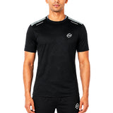 BLACK T-SHIRTS SPORTS FOR MEN 8AX0674