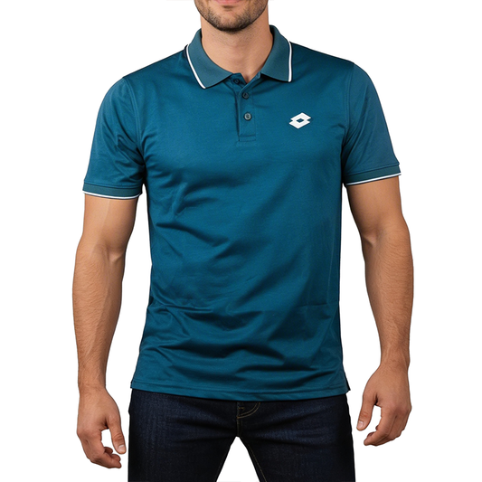 BLUE POLO SHIRTS SPORTS FOR MEN 8BM0U24