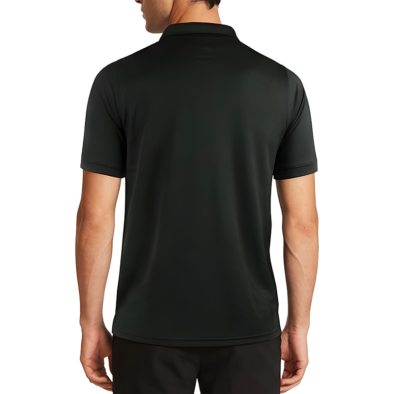 BLACK POLO SHIRTS SPORTS FOR MEN 8BV0624