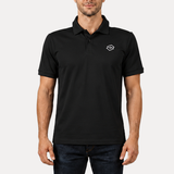 BLACK POLO SHIRTS SPORTS FOR MEN 8BX0681