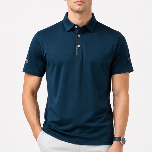 NAVY BLUE POLO SHIRTS SPORTS FOR MEN 8BX0L44