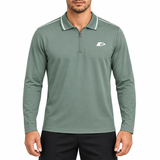 OLIVE POLO SHIRTS SPORTS FOR MEN 8BX0P27