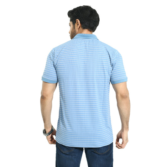 BLUE POLO SHIRTS SPORTS  FOR MEN 8BX0C31