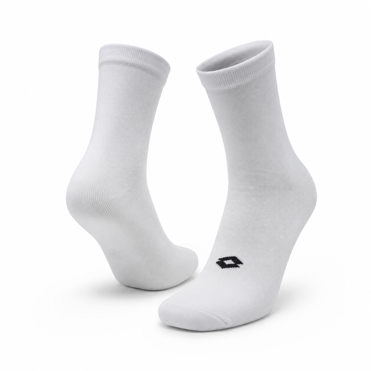 LOTTO WHITE SOCK 06E1001