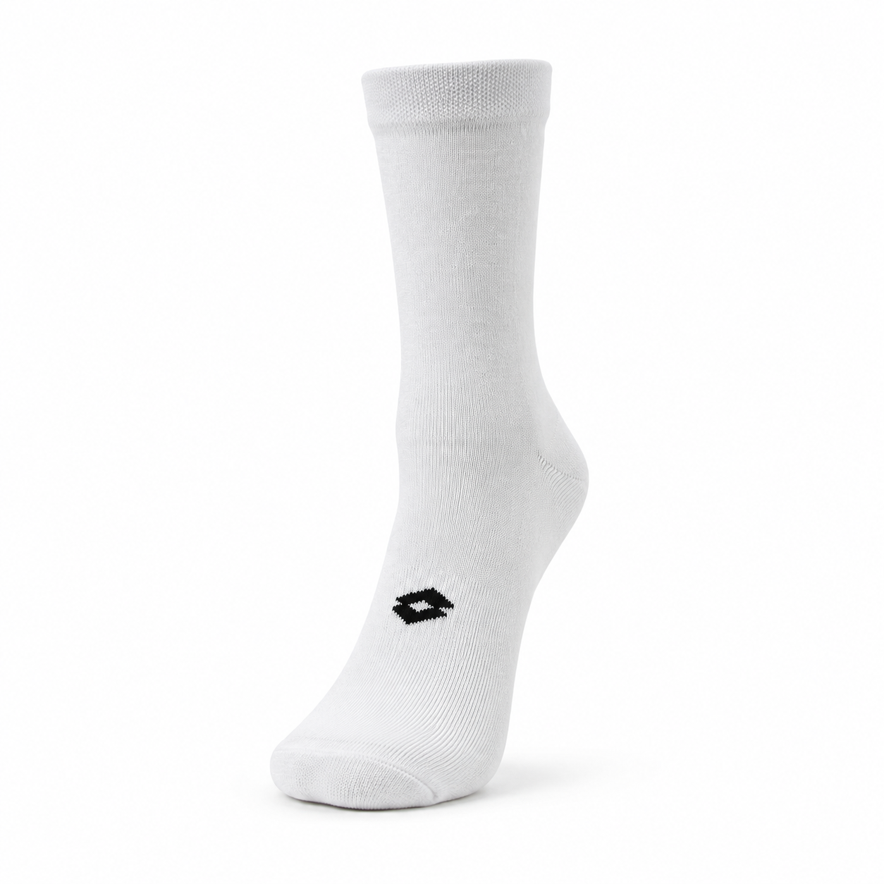 LOTTO WHITE SOCK 06E1001