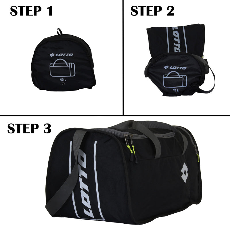 BLACK DUFFLE BAG 0RV1616