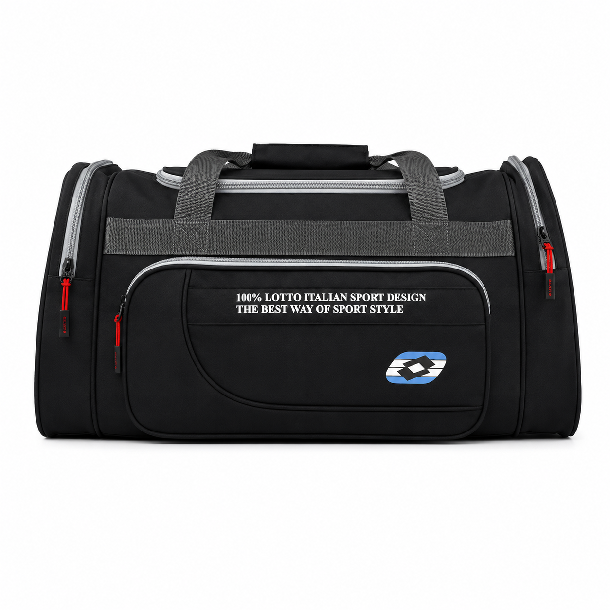 LOTTO BLACK DUFFLE BAG 0RV1621