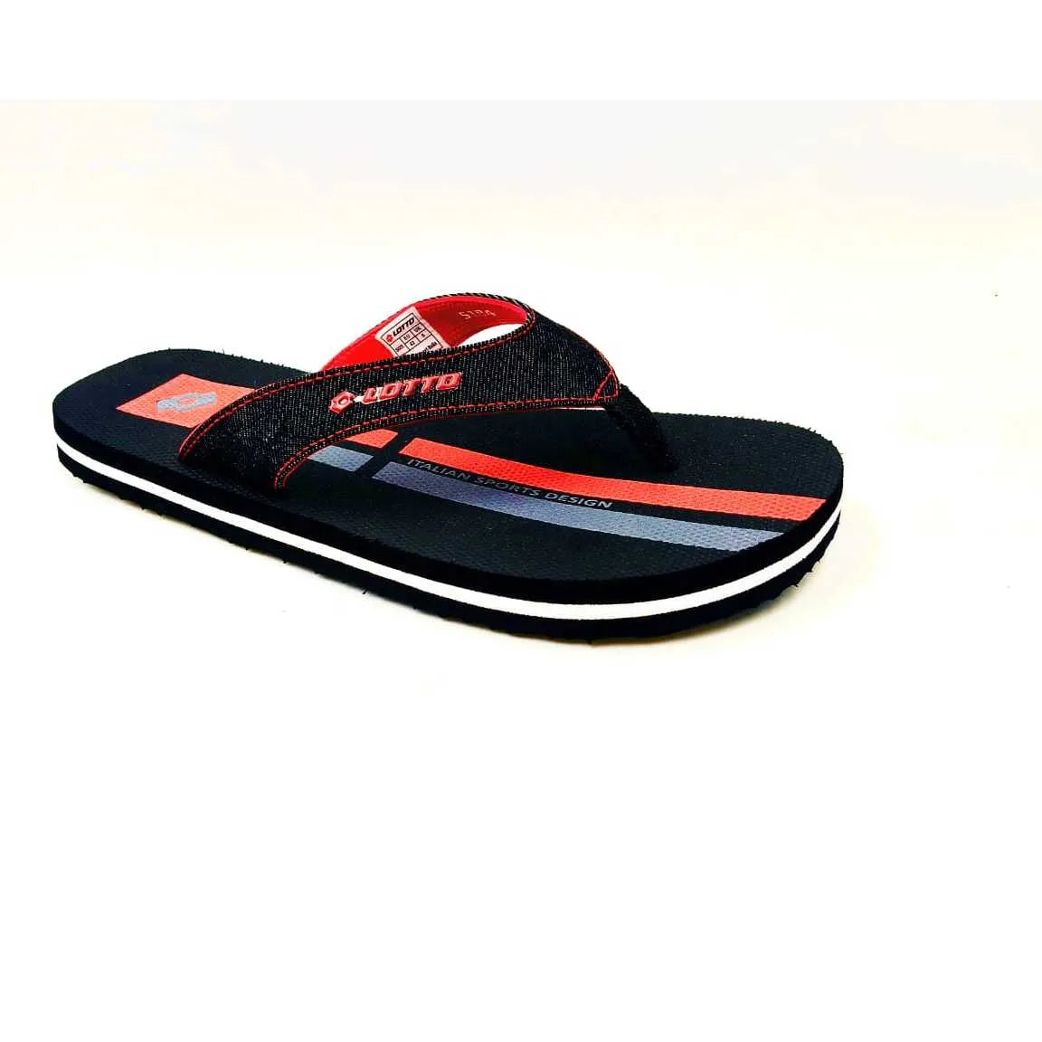BLACK SPORTS SLIPPER FOR MEN 8611613