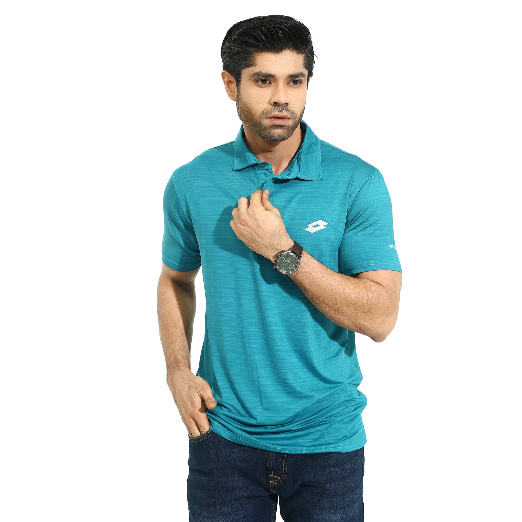 GREEN POLO SHIRTS SPORTS  FOR MEN 8BX0U30