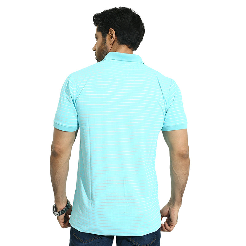 LIGHT BLUE POLO SHIRTS SPORTS  FOR MEN 8BX0S31