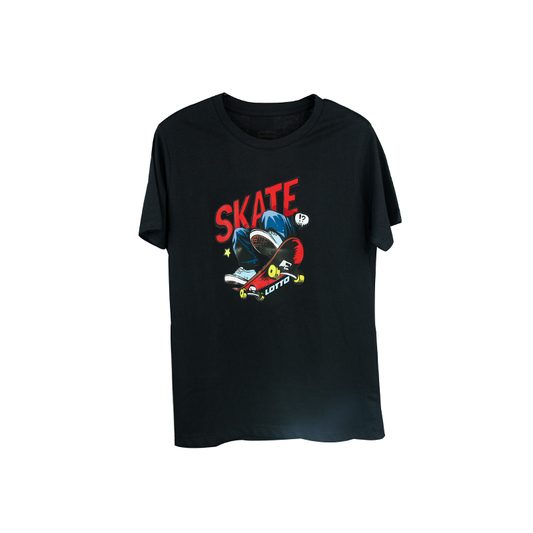 BLACK T-SHIRT FOR JUNIOR 4AE0610