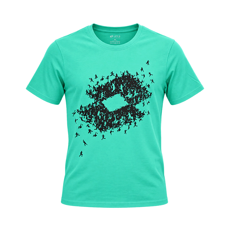 LIGHT BLUE T-SHIRT FOR JUNIOR 4AE0M03