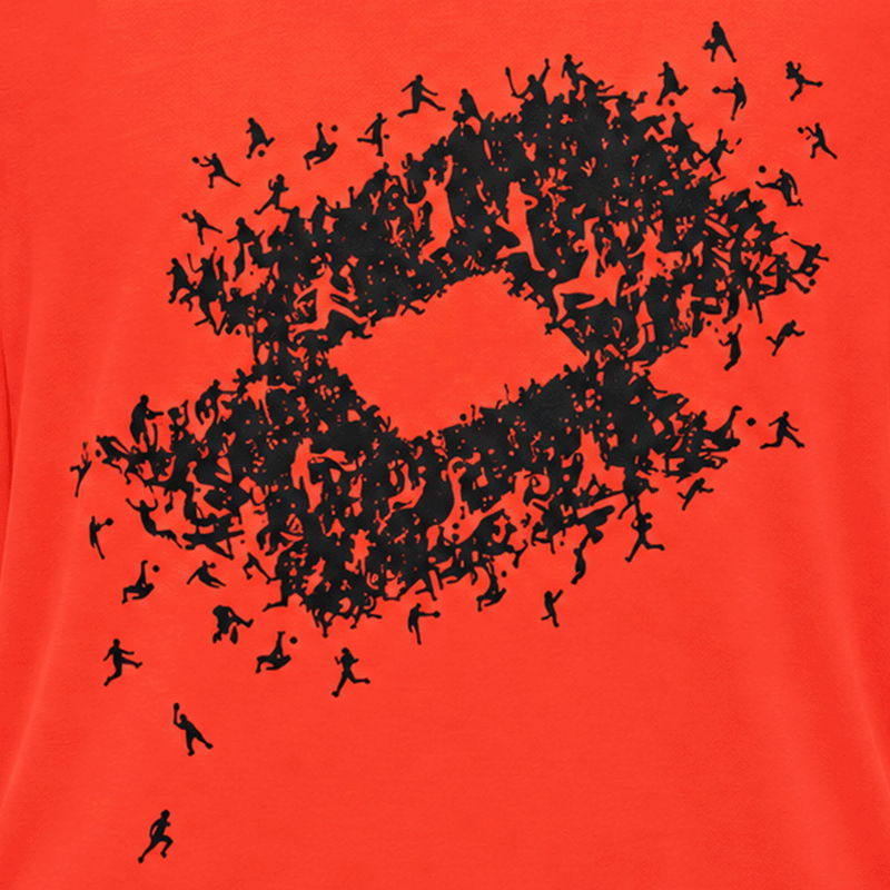 RED T-SHIRT FOR JUNIOR 4AE0J03
