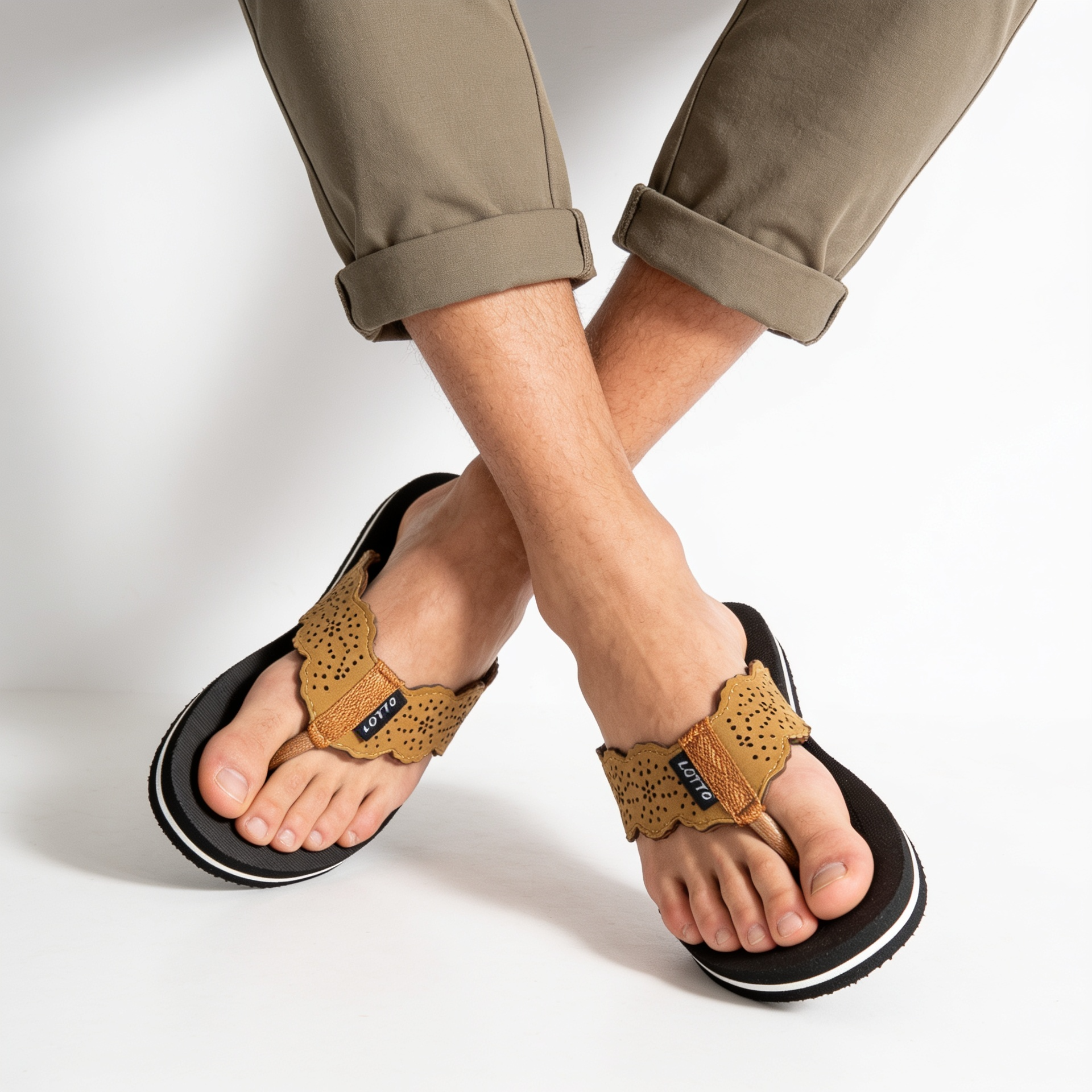 BROWN SLIPPER FOR WOMEN 5611401