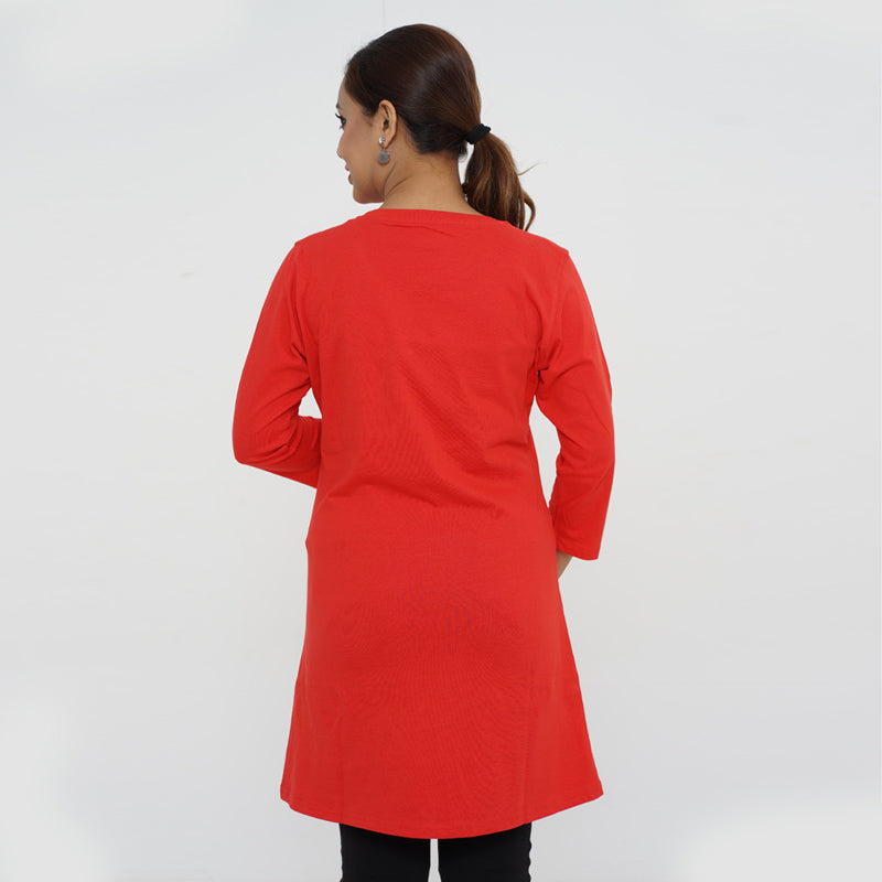 LOTTO RED TOPS FOR WOMEN 5AE0503