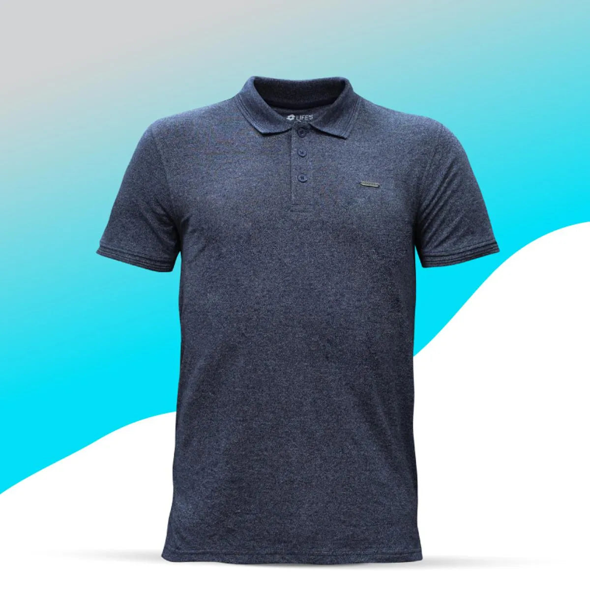BLUE POLO SHIRTS SPORTS  FOR MEN 8BE0R10