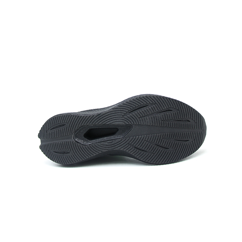 BLACK SPORTS RUNNING SHOE FOR MEN 8011665