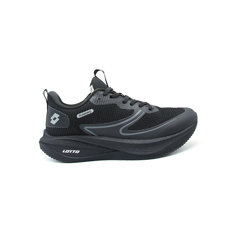 BLACK SPORTS RUNNING SHOE FOR MEN 8011665