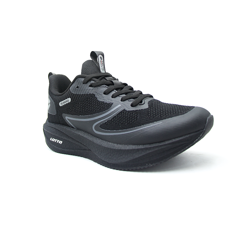 BLACK SPORTS RUNNING SHOE FOR MEN 8011665
