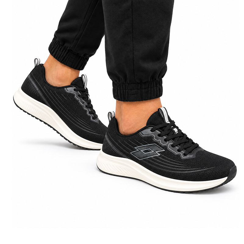 BLACK SPORTS LIFESTYLE SHOE FOR MEN 8012627