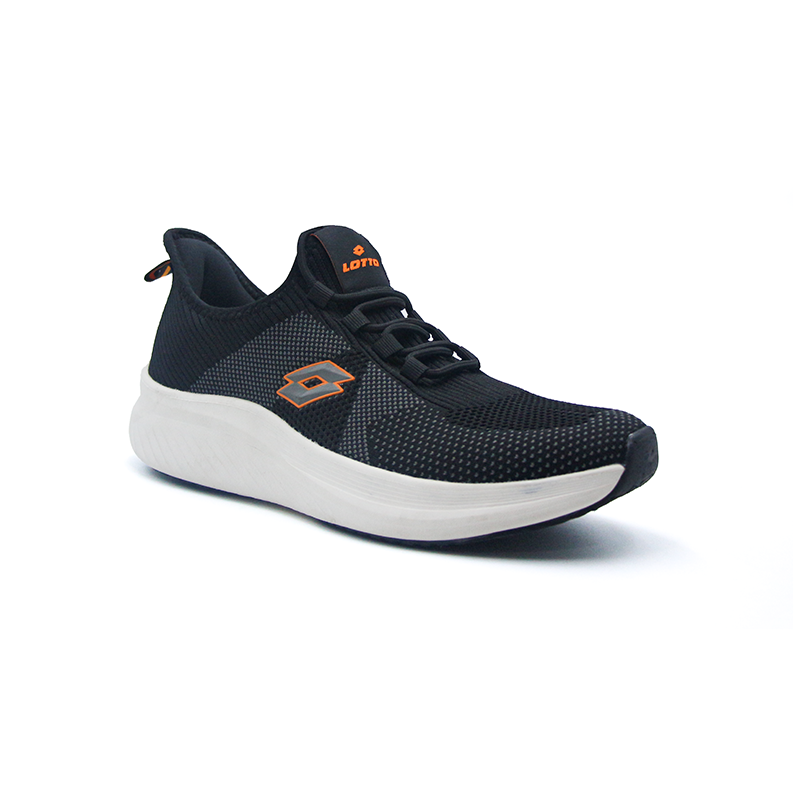 BLACK SPORTS RUNNING SHOE FOR MEN 8012659
