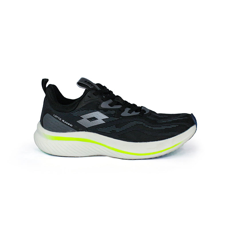 BLACK SPORTS RUNNING SHOE FOR MEN 8020603