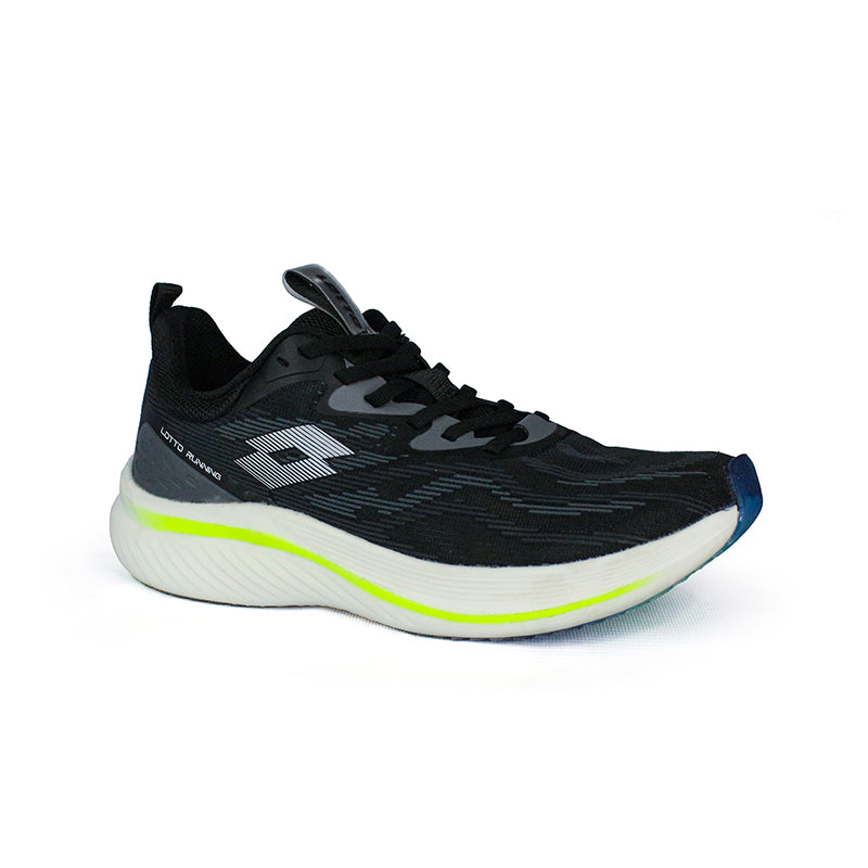BLACK SPORTS RUNNING SHOE FOR MEN 8020603