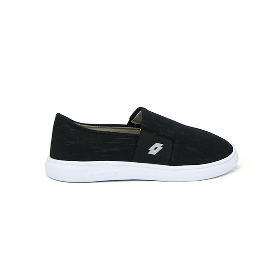 BLACK CANVAS SHOE FOR MEN 8020636
