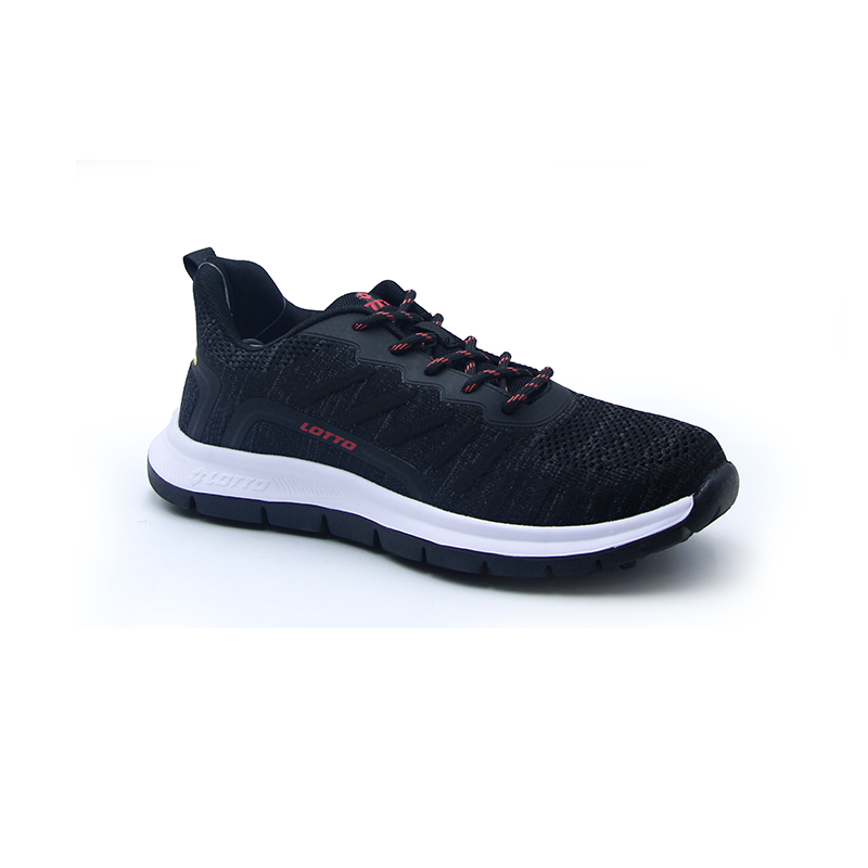 BLACK SPORTS RUNNING SHOE FOR MEN 8020641