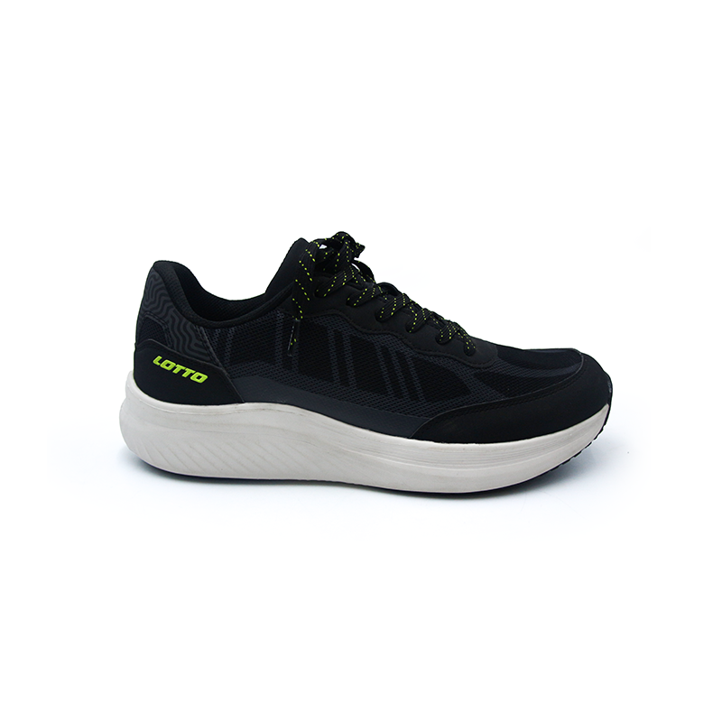 BLACK SPORTS RUNNING SHOE FOR MEN 8020649