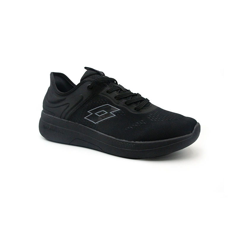 BLACK SPORTS RUNNING SHOE FOR MEN 8020658
