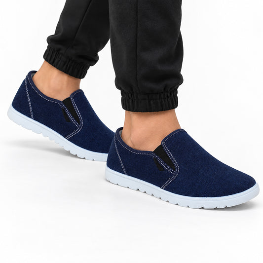 NAVY BLUE SPORTS LIFESTYLE SHOE FOR MEN 8020905
