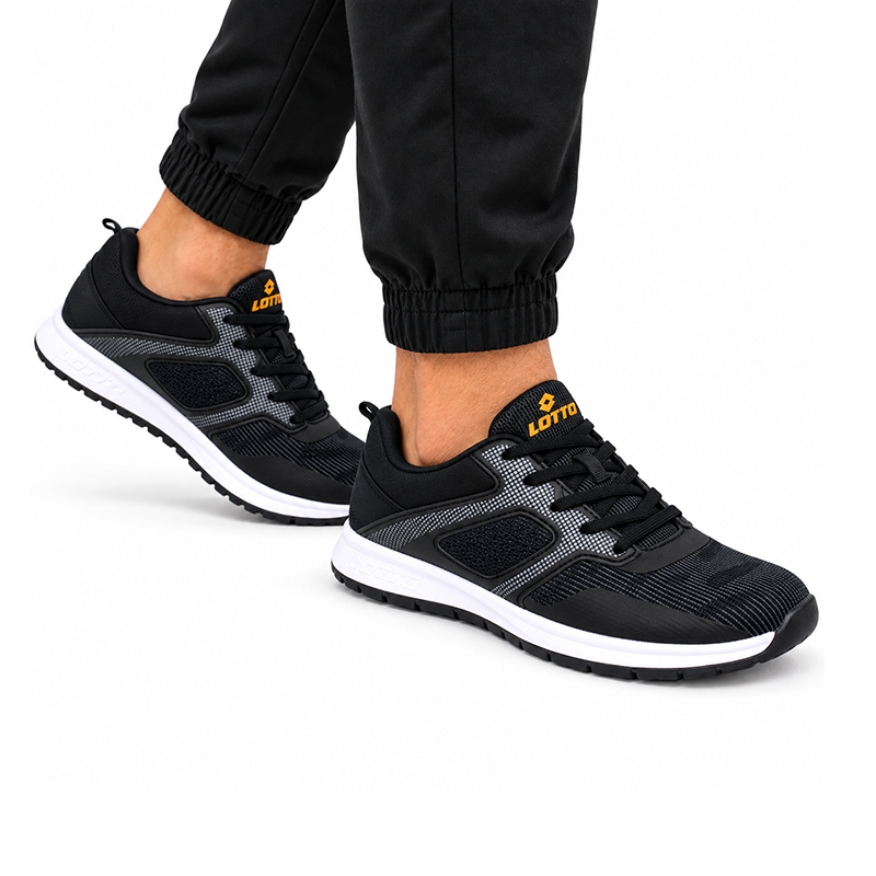 BLACK SPORTS LIFESTYLE SHOE FOR MEN 8021642