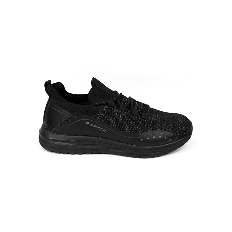 BLACK SPORTS RUNNING SHOE FOR MEN 8021668