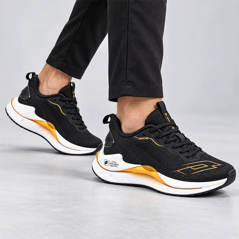 BLACK SPORTS SHOE FOR MEN 8022689