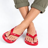RED FLIP FLOP FOR MEN 8220528
