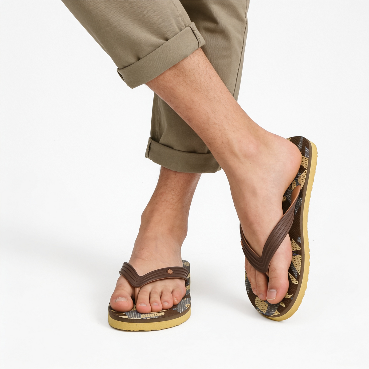 BROWN FLIP FLOP FOR MEN 8222402