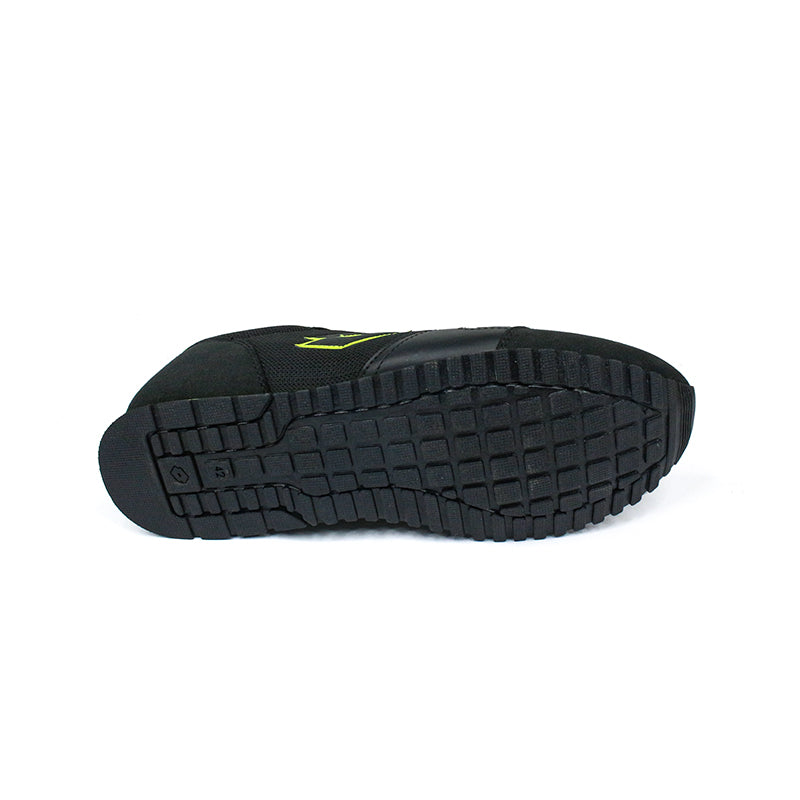 BLACK SPORTS RUNNING SHOE FOR MEN 8300656