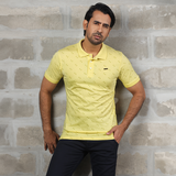 YELLOW POLO SHIRTS LEISURE FOR MEN 8BE0V28