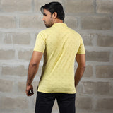 YELLOW POLO SHIRTS LEISURE FOR MEN 8BE0V28