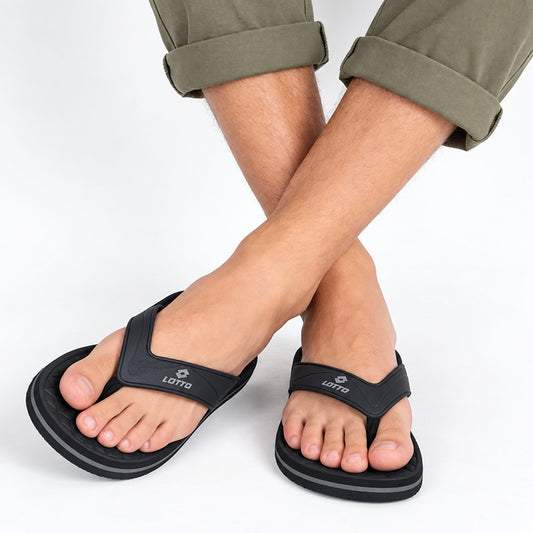 BLACK FLIP FLOP FOR MEN 8611654