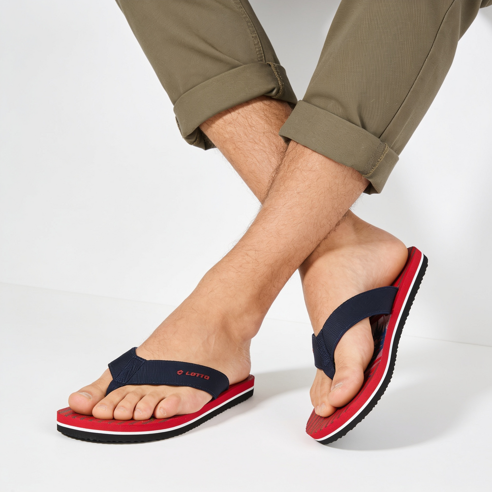 RED SPORTS SLIPPER FOR MEN 8615519