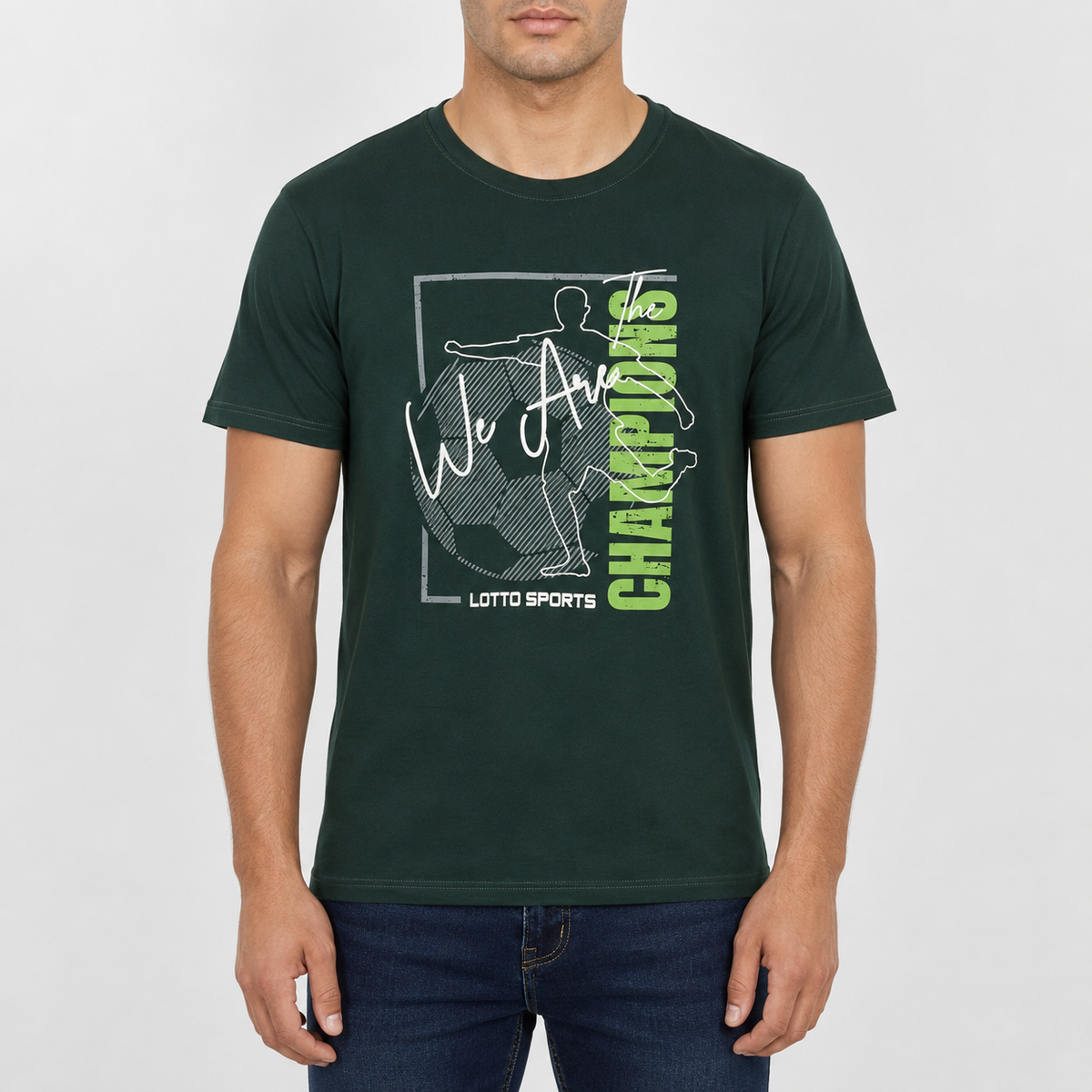 GREEN T-SHIRTS SPORTS FOR MEN 8AE0721