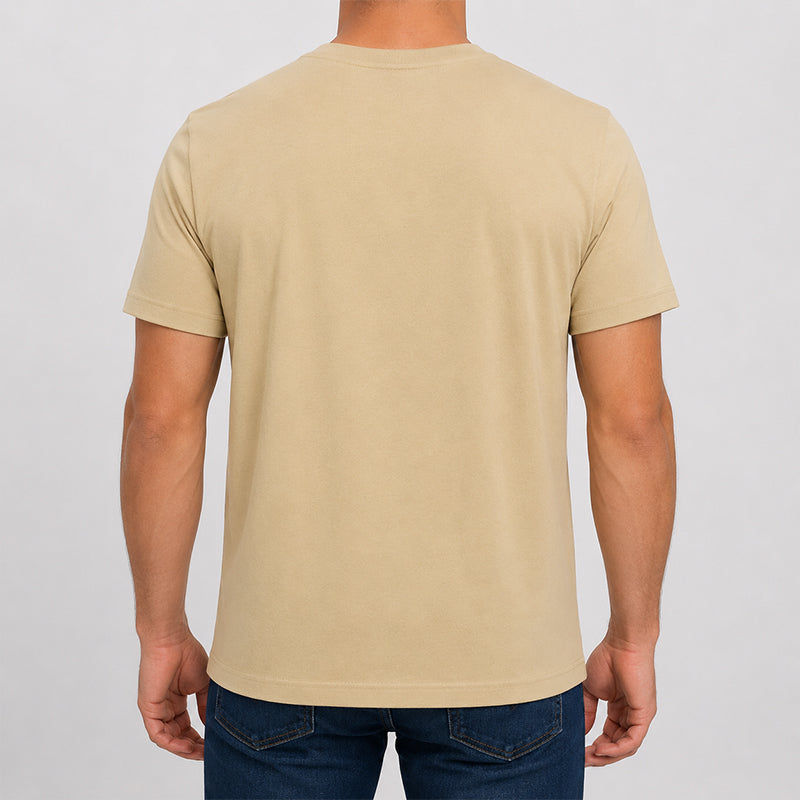 BEIGE T-SHIRTS SPORTS FOR MEN 8AE0G23