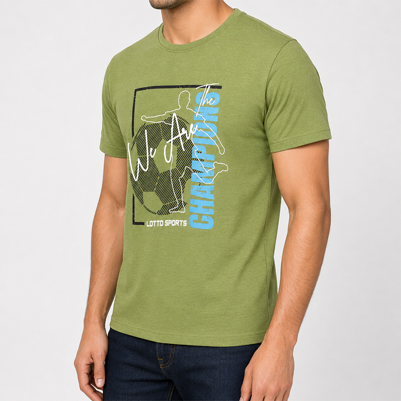 OLIVE T-SHIRTS SPORTS FOR MEN 8AE1P21